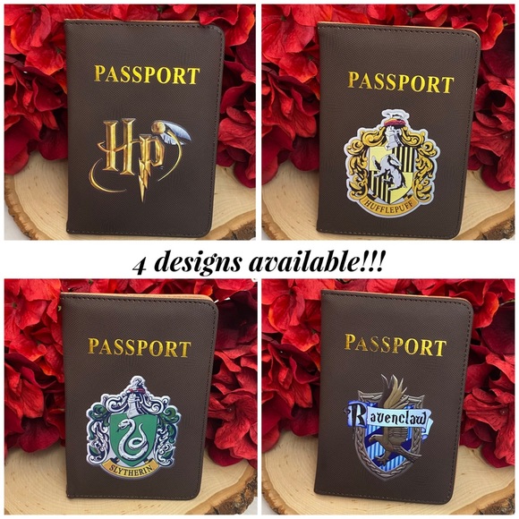 Harry Potter RFID Hogwarts Passport Cover Holder Case - Picture 16 of 16
